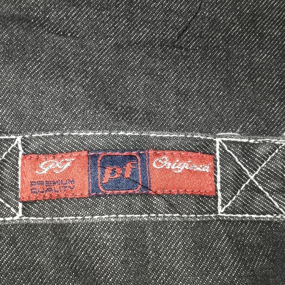 Phat Farm Black Denim Jacket - Picture 3 of 4